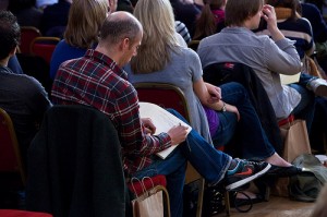people in a classroom