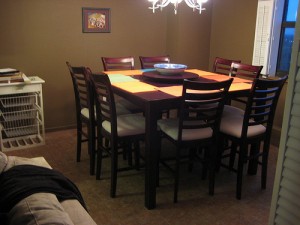dining room table
